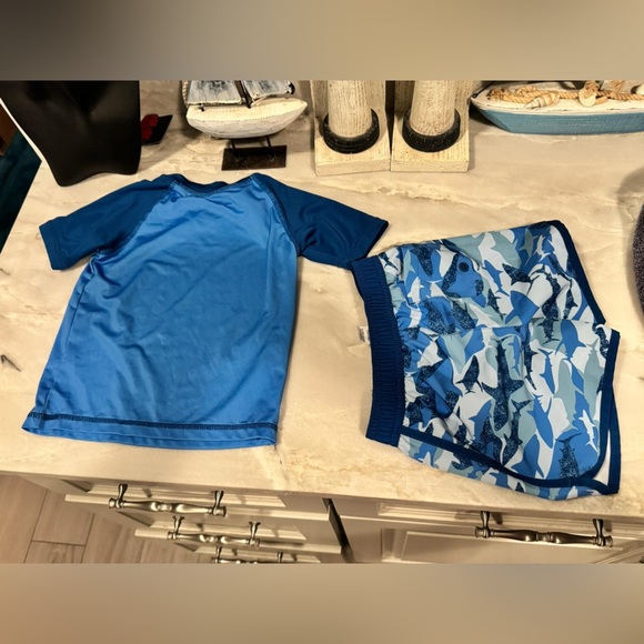 Blue Shark Swim Set 2T - Picture 2 of 5